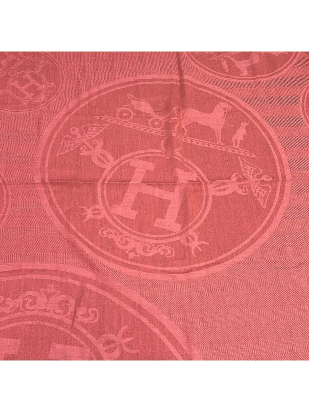 Hermes Shawl New Bliss Pink Cashmere Silk Scarf - Picture 4 of 7